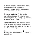 Preview for 6 page of ECOWITT WH31 Manual