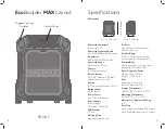 Preview for 4 page of EcoxGear EcoBoulder MAX GDI-EXBDR310 User Manual