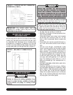 Preview for 18 page of ECR International G95V Installation Manual And Operating Instructions