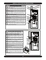 Preview for 29 page of ECR International G95V Installation Manual And Operating Instructions