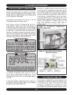 Preview for 40 page of ECR International G95V Installation Manual And Operating Instructions