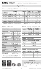 Preview for 60 page of ECR EMI America Series Installation, Operation And Maintenance Manual