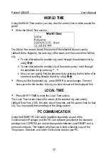 Preview for 17 page of Ectaco Partner EB400T User Manual