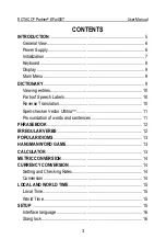 Preview for 3 page of Ectaco Partner EFa400T User Manual