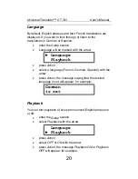 Preview for 20 page of Ectaco Universal Translator UT-103 User Manual