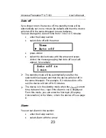 Preview for 23 page of Ectaco Universal Translator UT-103 User Manual