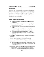 Preview for 26 page of Ectaco Universal Translator UT-103 User Manual