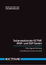 ECTIVE MSP 100 Flex Installation Instructions Manual preview