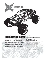 Preview for 1 page of ECX Ruckus Brushless ECX03009 (French) Manuel D'Utilisation