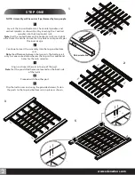 Preview for 2 page of Eden The Vienna Trellis Assembly Instructions