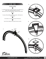 Preview for 3 page of Eden The Vienna Trellis Assembly Instructions