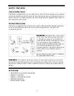 Preview for 4 page of EdenPURE A5834 Owner'S Manual