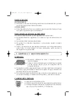 Preview for 11 page of Edesa CE340NF Operating Instructions Manual