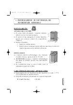 Preview for 73 page of Edesa CE340NF Operating Instructions Manual