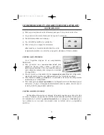 Preview for 9 page of Edesa CE342NF Operating Instructions Manual