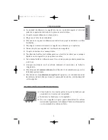 Preview for 10 page of Edesa CE342NF Operating Instructions Manual