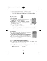 Preview for 31 page of Edesa CE342NF Operating Instructions Manual