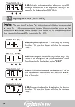 Preview for 19 page of EDG Fv Plus Sinter Instruction Manual