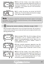 Preview for 22 page of EDG Fv Plus Sinter Instruction Manual