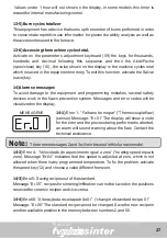 Preview for 28 page of EDG Fv Plus Sinter Instruction Manual