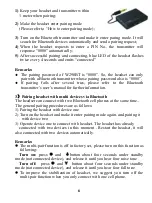 Preview for 8 page of EDIFIER W290BT User Manual