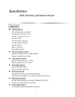 Preview for 4 page of Edimax AR-6024WG User Manual