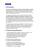 Preview for 4 page of Edimax Edimax Wireless LAN Cardbus Adapter Quick Installation Manual