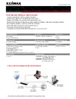 Preview for 2 page of Edimax EN-9130TX Specifications