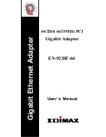 Preview for 1 page of Edimax EN-9220F-64 User Manual