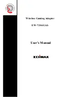 Preview for 1 page of Edimax EW-7206GAb User Manual