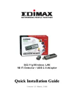 Edimax EW-7317LDg Quick Installation Manual preview