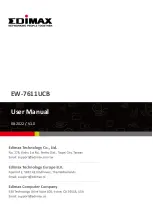 Preview for 1 page of Edimax EW-7611UCB User Manual