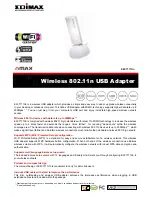 Edimax EW-7717Un Specifications preview