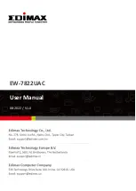 Edimax EW-7822UAC User Manual preview