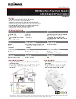 Preview for 2 page of Edimax HP-5101AC Specifications