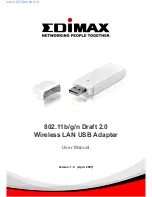 Edimax nMAX User Manual preview