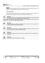 Preview for 4 page of Ediseja 21 CMU 100 / 2.5.1.1 - 17 User Manual