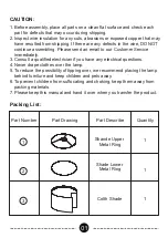 Preview for 2 page of edishine HLFL09B Instruction Manual