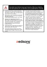 Preview for 16 page of Edisons mtm MBX300 User Manual