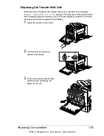 Preview for 123 page of EDNord magicolor 5450 User Manual