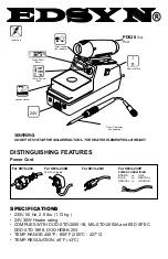 Preview for 2 page of Edsyn 981C-230 Instruction Manual