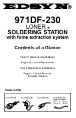 Preview for 2 page of Edsyn LONER 971DF-230 Instruction Manual