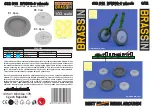 Preview for 1 page of Eduard Brassin Bf109G-6 wheels Quick Start Manual