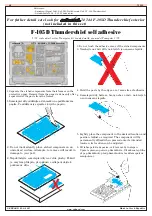 Preview for 9 page of Eduard F-105D Thunderchief 1/72 Assembly Manual