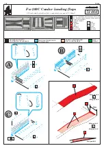 Preview for 1 page of Eduard Fw 200C Condor landing flaps Quick Start Manual