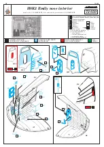 Eduard H8K2 Emily nose interior Quick Start Manual preview