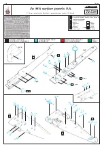 Eduard Ju 88A surface panels S.A. Manual preview