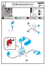 Preview for 1 page of Eduard Zoom P-61B front interior S.A. Assembly Instructions