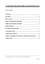 Preview for 2 page of Eela Audio EA 946 Instructions For Use Manual