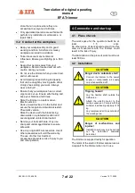 Preview for 7 page of EFA EFA 130D Operating Manual